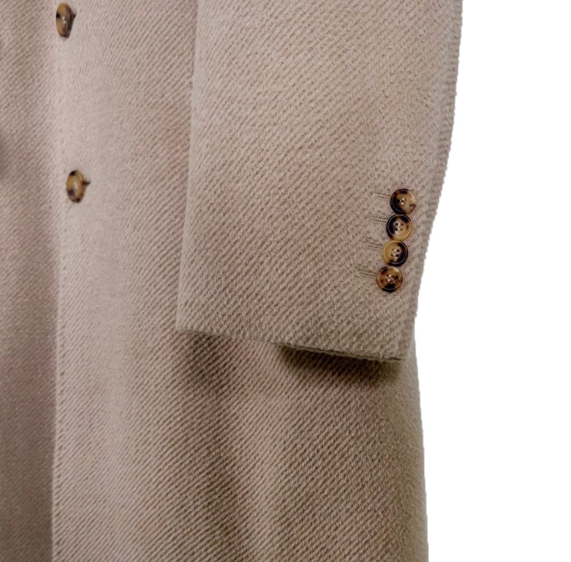 [54] 브루넬로 쿠치넬리 남성 알파카 울 싱글 코트 아이보리 상품이미지5