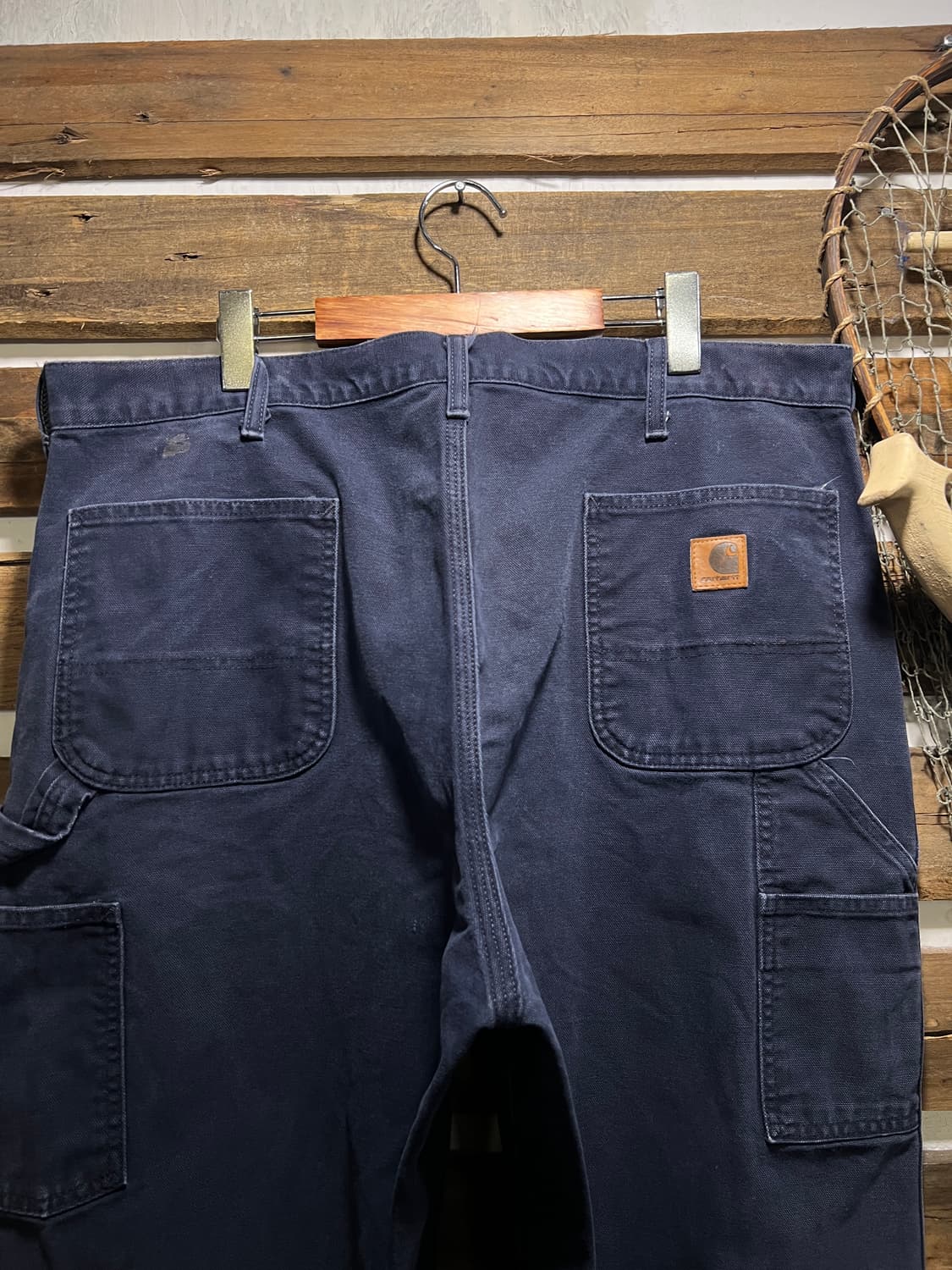 [40]칼하트 USA 덩가리핏 미드나잇 네이비 카펜터 워크 팬츠 상품이미지8