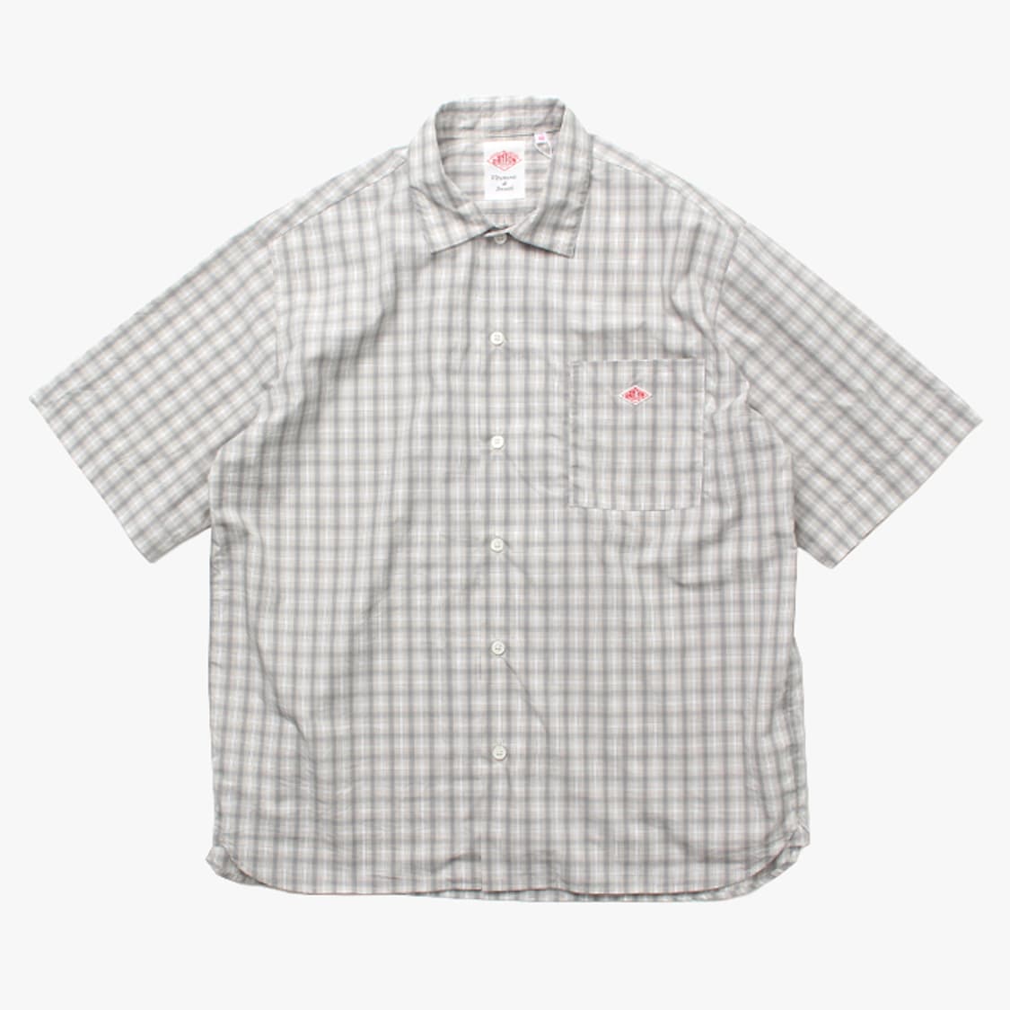  DANTON "Check Half Shirts" 상품이미지1