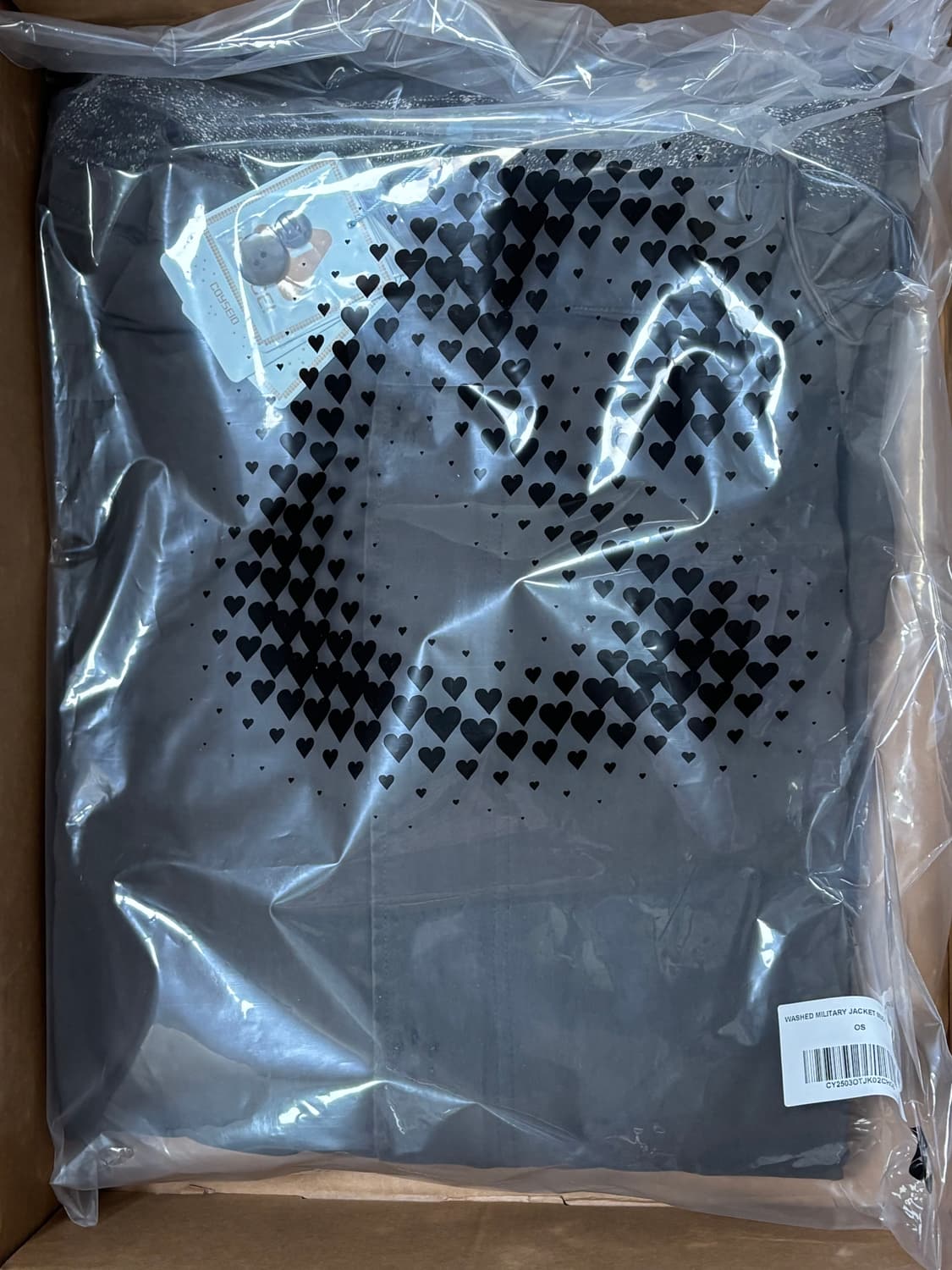 코이세이오 워시드 밀리터리 자켓 야상 머드 차콜 상품이미지2