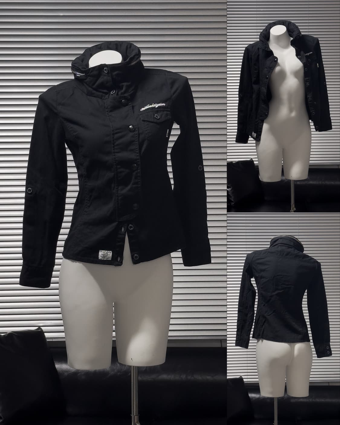 {Backs} High-Neck Field Jacket 상품이미지1