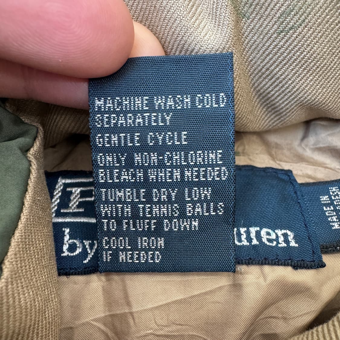 폴로 포니 카키 덕다운 푸퍼 패딩 상품이미지10