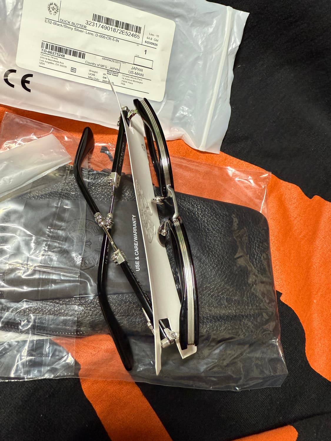 [OS] 크롬하츠 덕버터 블랙 실버 새상품 상품이미지3