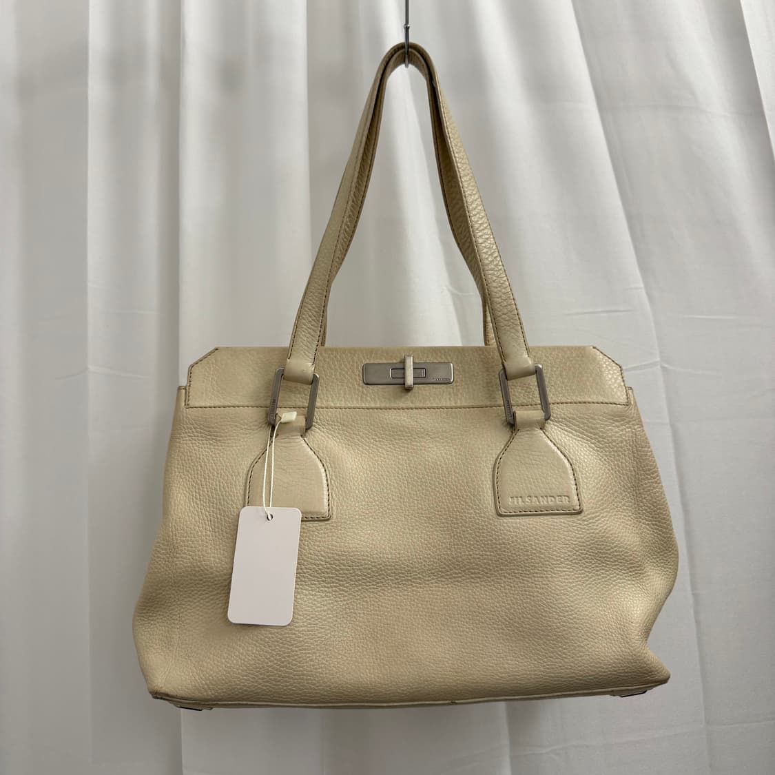 질 샌더 그레인 레더 숄더백 상품이미지1