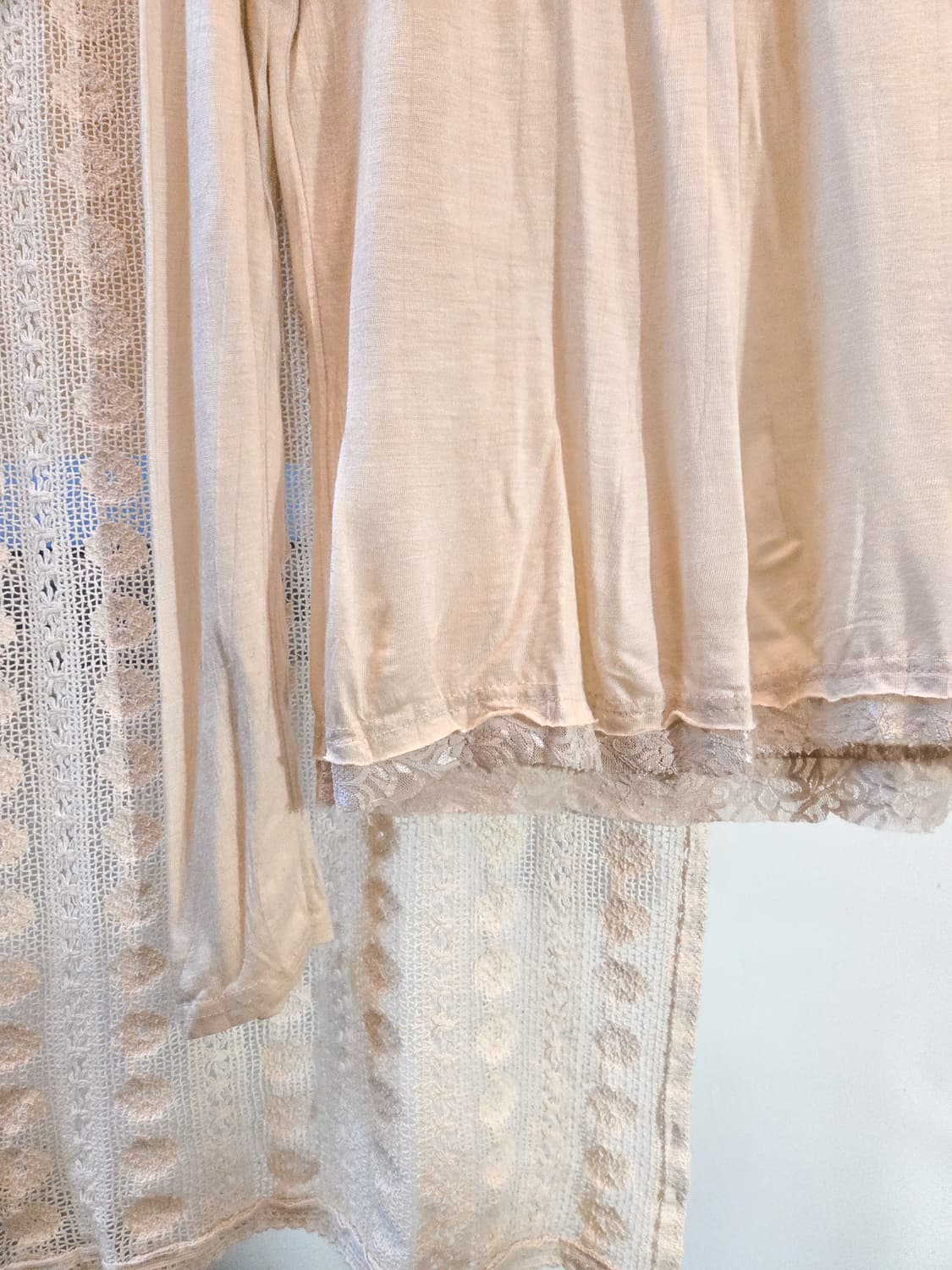 레이스 목폴라 슬리브 상품이미지3