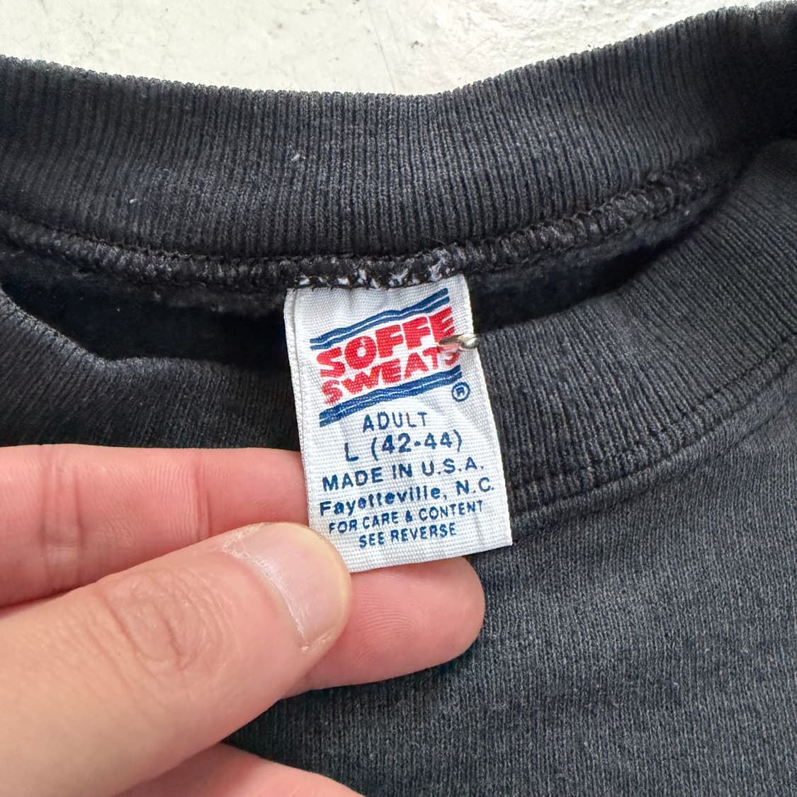 90s USA US ARMY 빈티지 스웻셔츠 L 상품이미지5