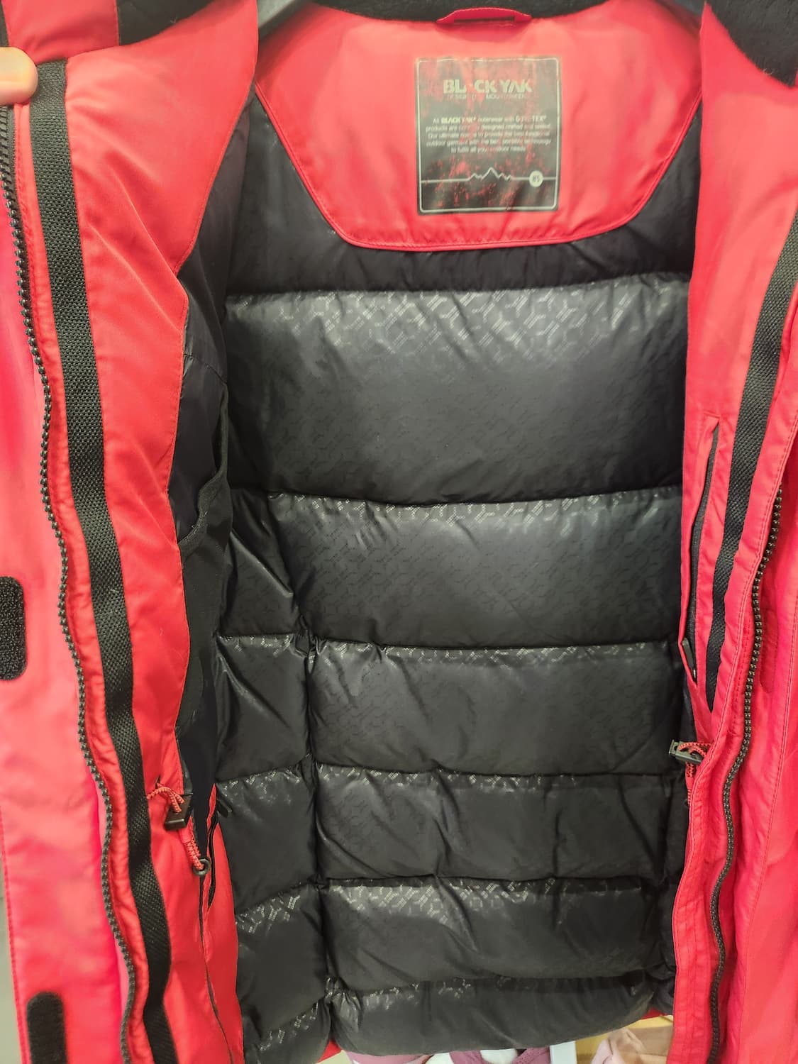 블랙야크 고어텍스 다운자켓 상품이미지6