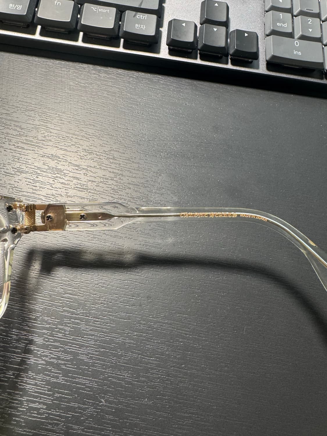 크롬하츠 벌지 클리어골드 안경 상품이미지5