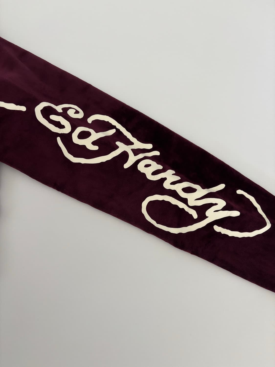 [새제품] 에드 하디 벨벳 벨루아 후드집업 팬츠 셋업 상품이미지5