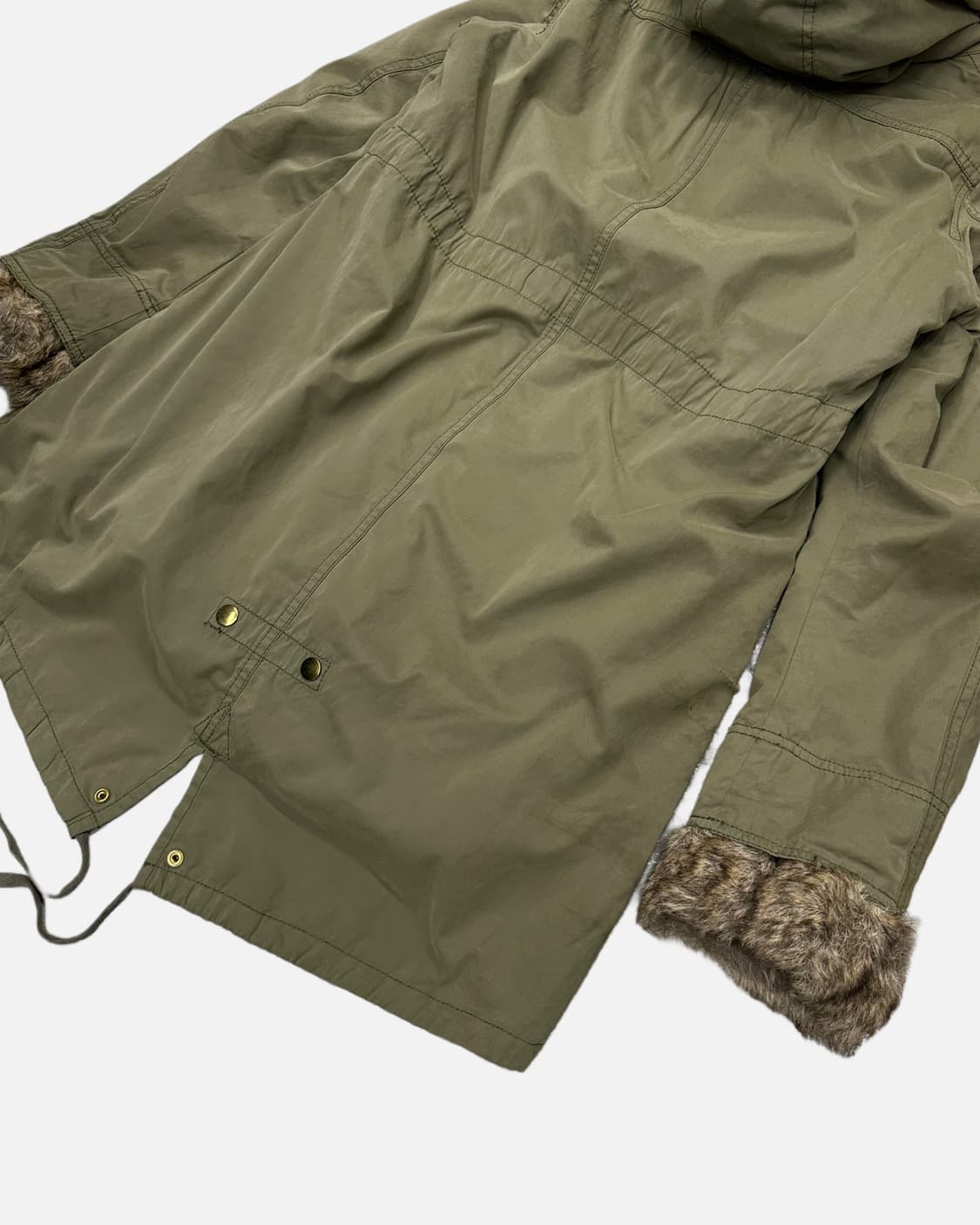 military fur lining parka 상품이미지6