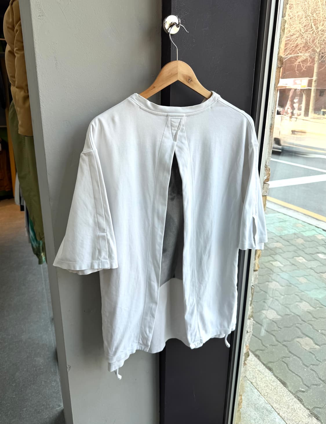 100~105/ 송지오옴므 엔젤윙 프린트 라운드 반팔 상품이미지7