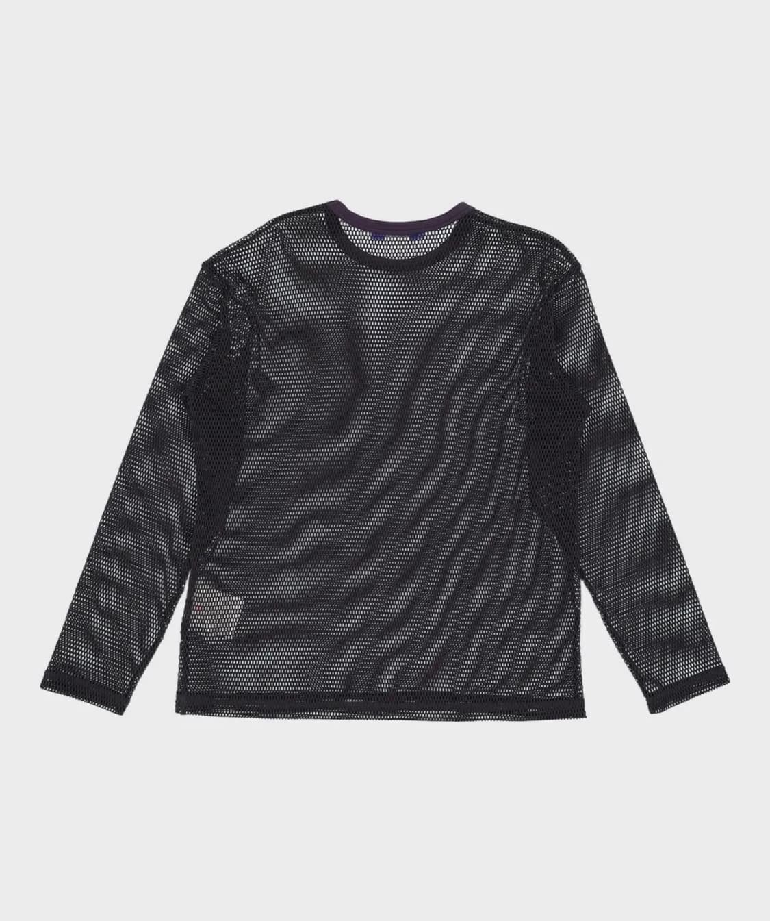 [L] 준야 와타나베 메쉬 롱슬리브 블랙 상품이미지2