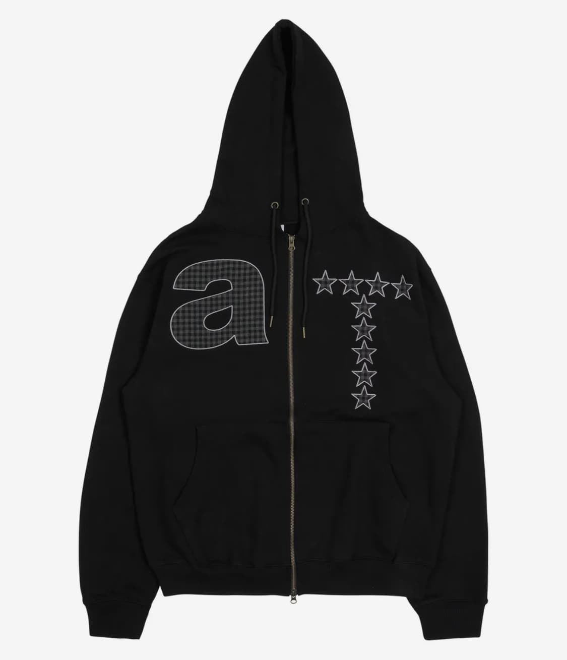 TCM at hooded zip-up (black) 상품이미지1