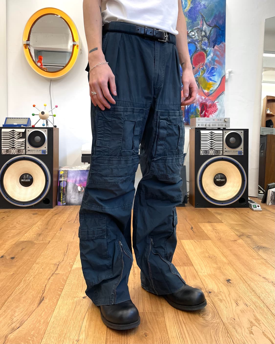 UK 로얄 에어포스 파라슈트 팬츠 상품이미지4