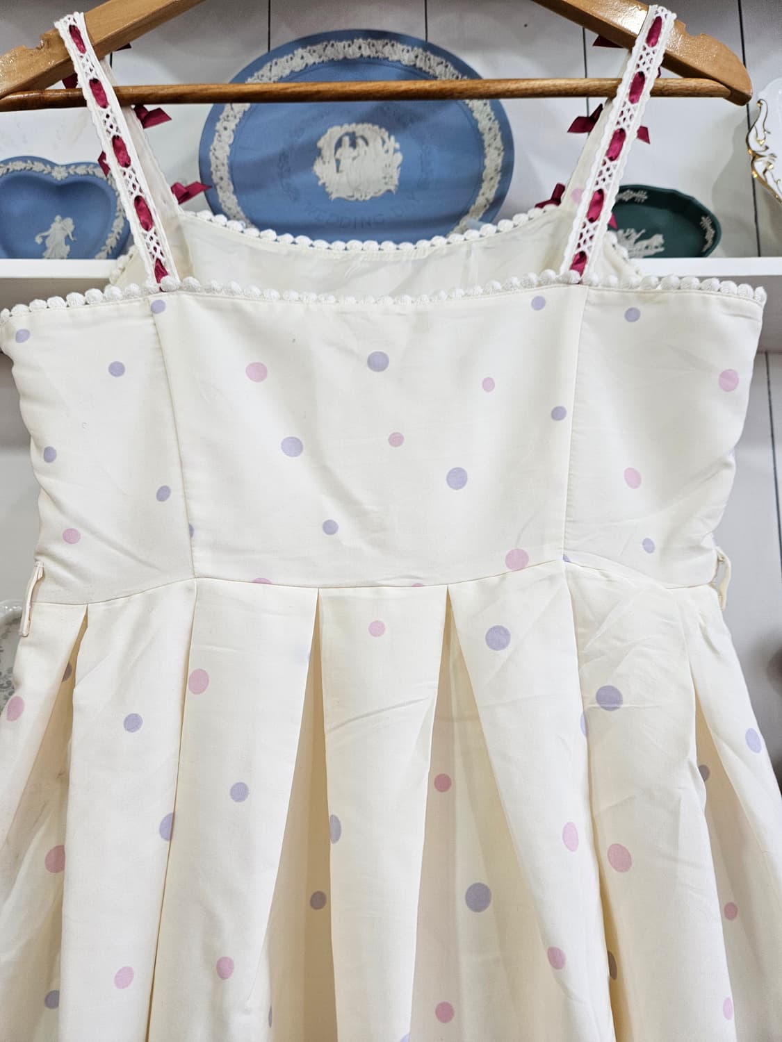 앙크루즈(Ank Rouge) 도트 리본 원피스 상품이미지7