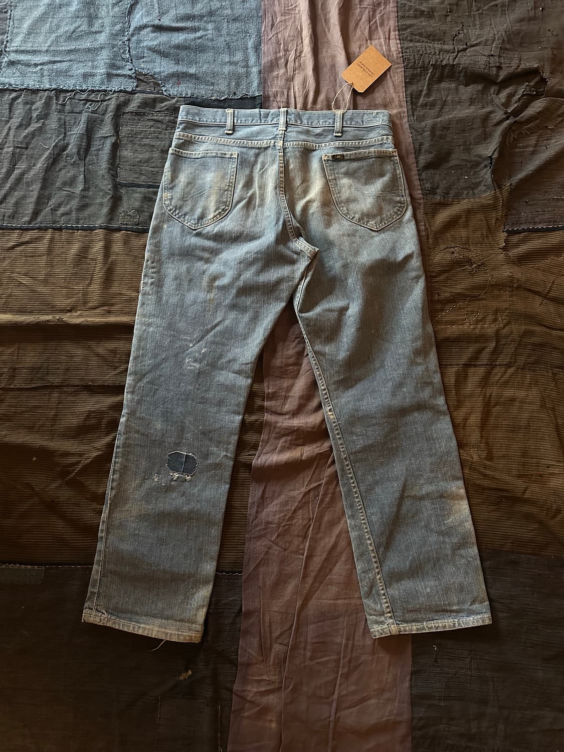 70s USA LEE 200z Vintage Denim Patns 상품이미지7