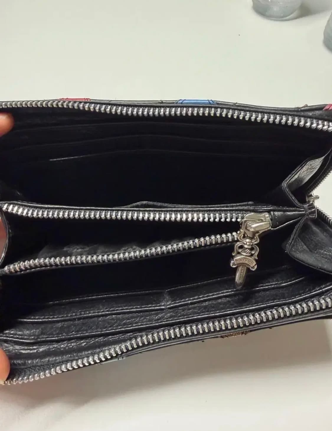 크롬하츠 패치 장지갑 상품이미지5