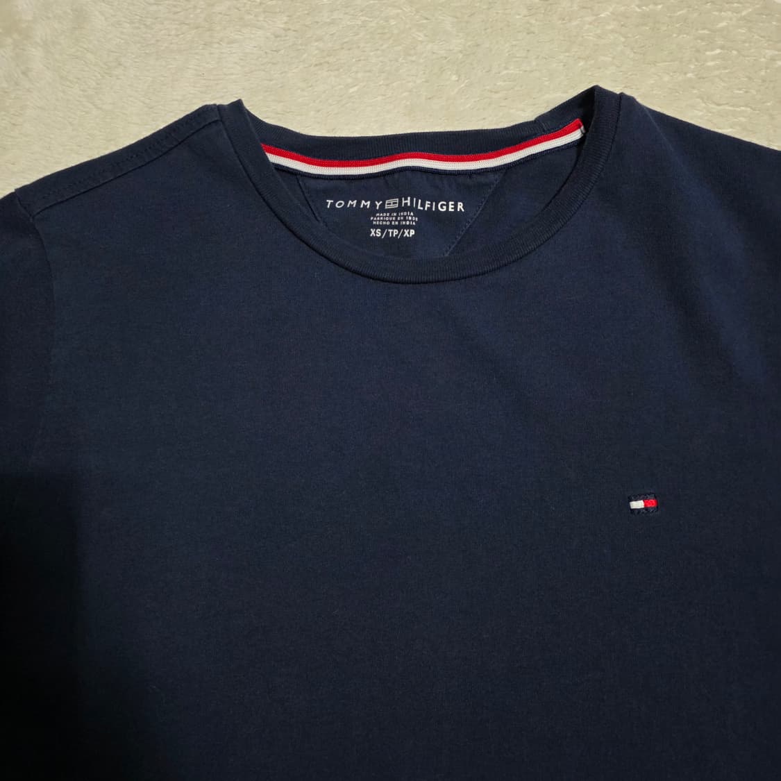 (XS)여성 타미힐피거 라운드 반팔티셔츠 상품이미지2