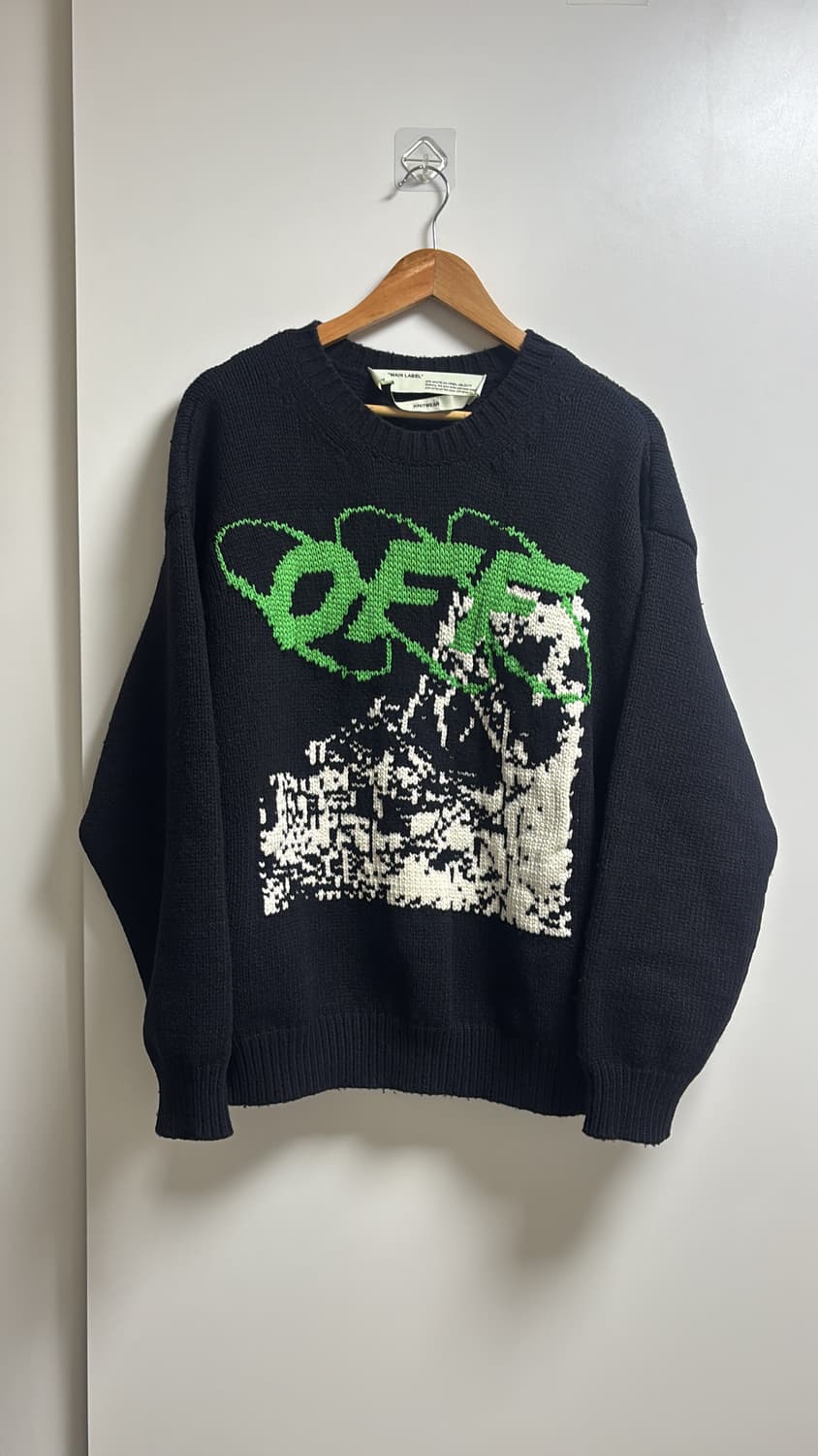 오프화이트 루인드 팩토리 니트 m사이즈 플레이보이 카티 버질 아카이브 상품이미지2