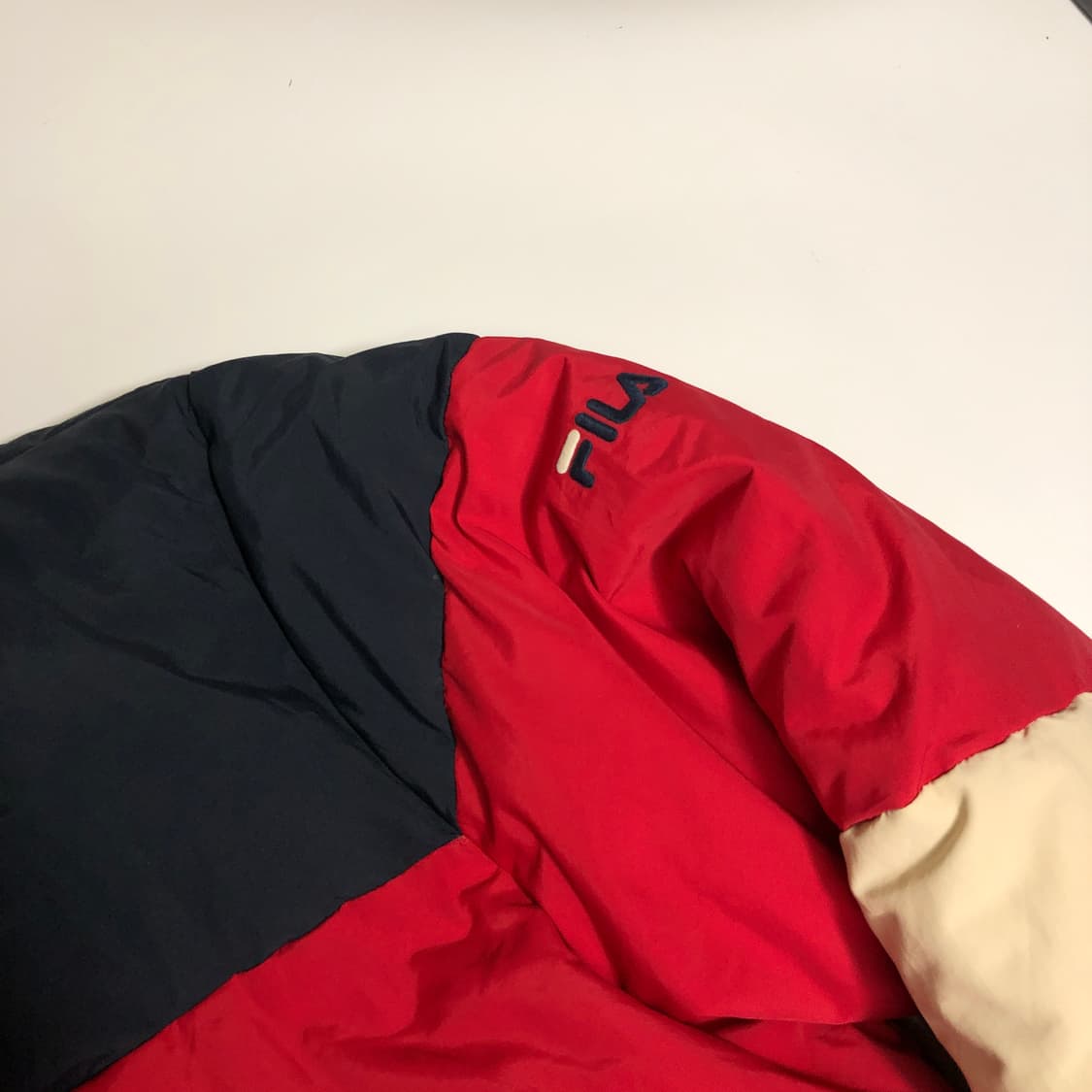 휠라 구스다운 패딩 m 상품이미지4