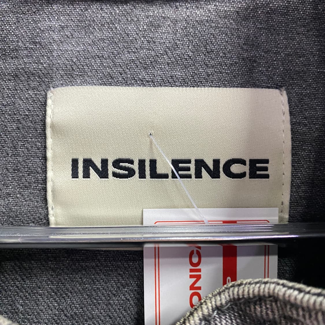 인사일런스 스모킹 페이드 그레이 데님 자켓 B3969  상품이미지3