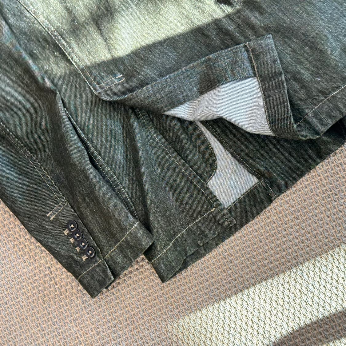 LARDINI 라르디니 이탈리안 최고급 데님 더블 브레스티드 블레이저 상품이미지9