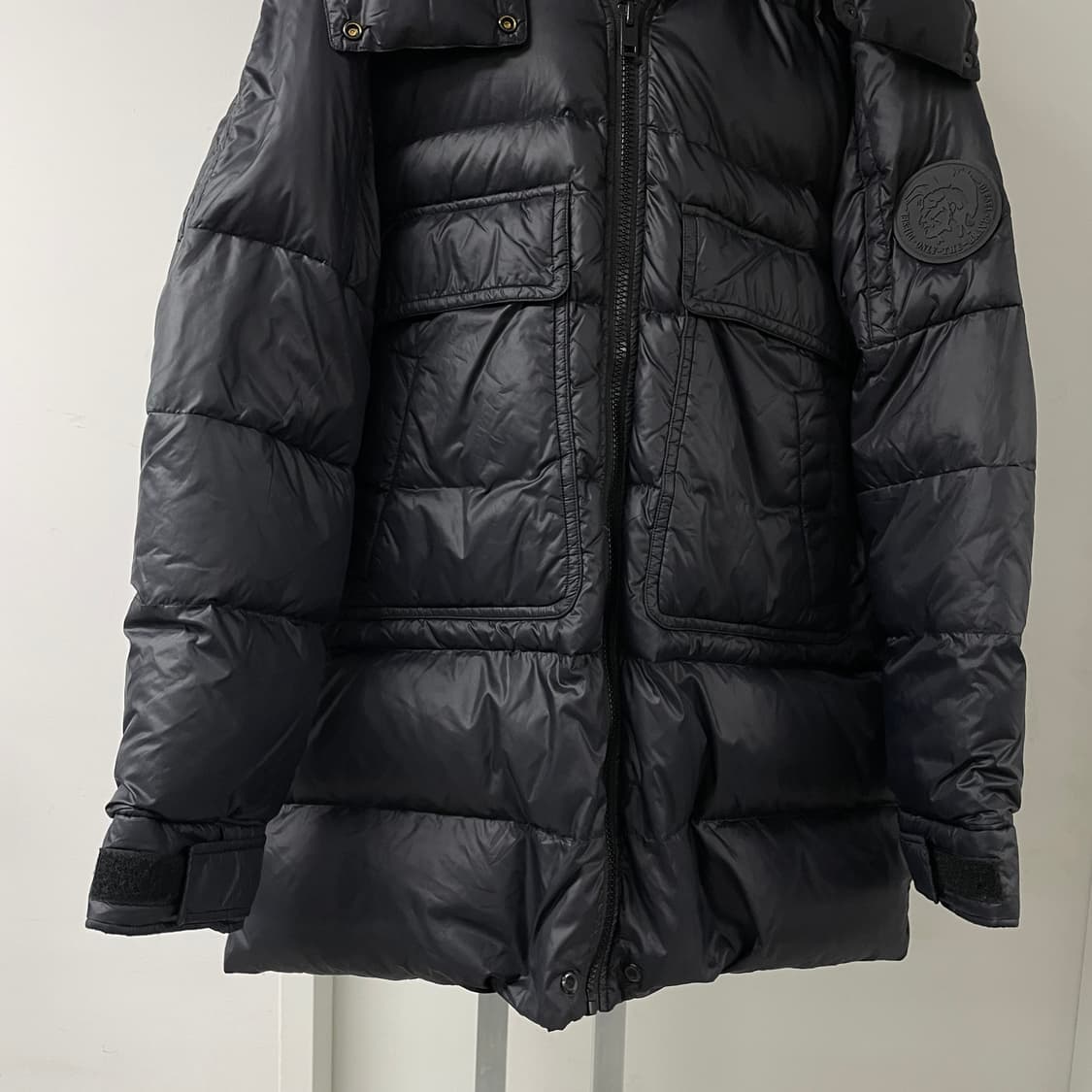 디젤 블랙 패딩 90 상품이미지3