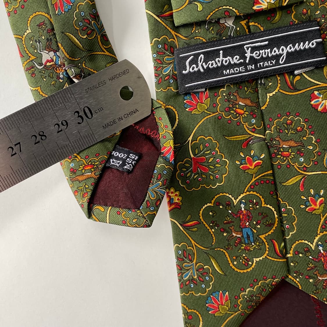 페레가모(Ferragamo) 명품 정품 넥타이 상품이미지6