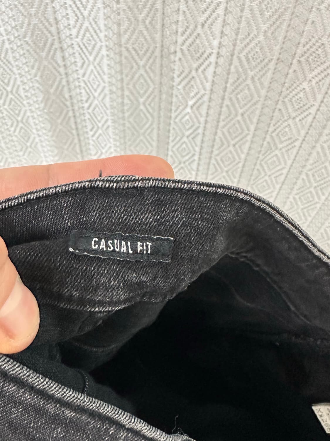(86)시스템옴므 22AW 캐쥬얼핏 흑청 데님 상품이미지4