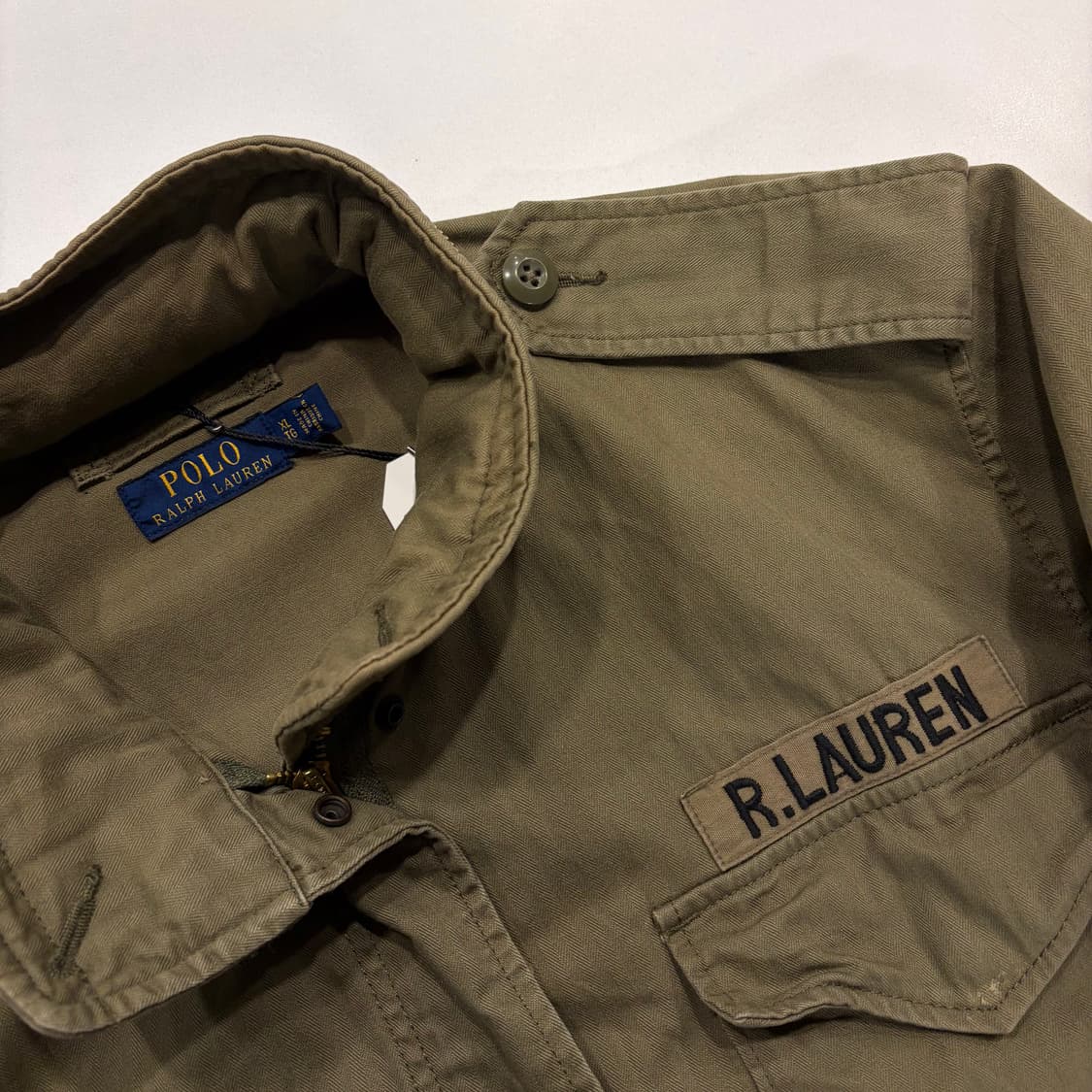 [XL] 폴로 랄프로렌 M-65 R.LAUREN 야상 점퍼 카키 B325 상품이미지5