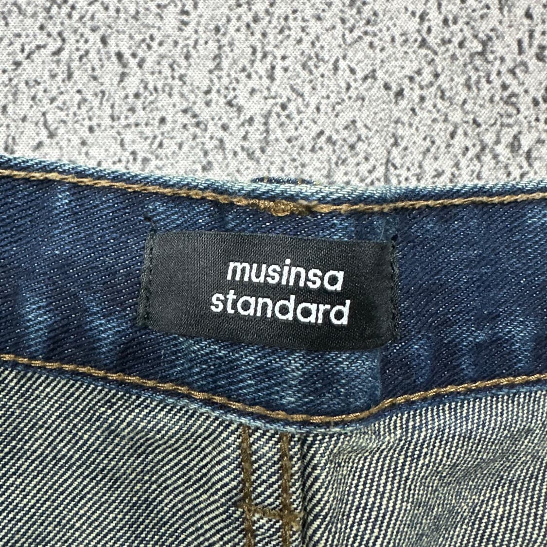 ✨ (바배) 무신사 스탠다드 버뮤다 레귤러 데님 팬츠 상품이미지3