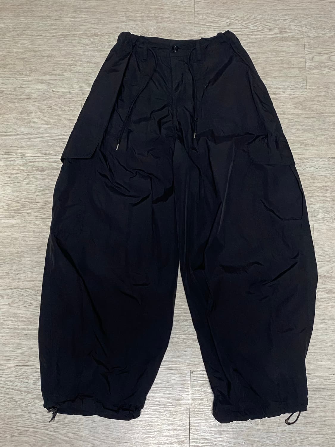 프리즘웍스 나일론 벌룬 팬츠 M 블랙 상품이미지2