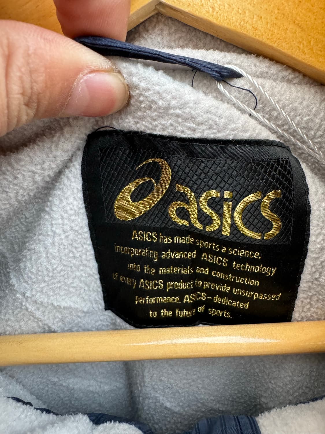 올드 아식스 빈티지 돕바 롱패딩 자켓  상품이미지5