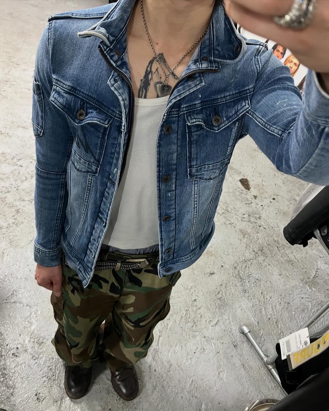 I’Z FRONTIER denim jacket 상품이미지1