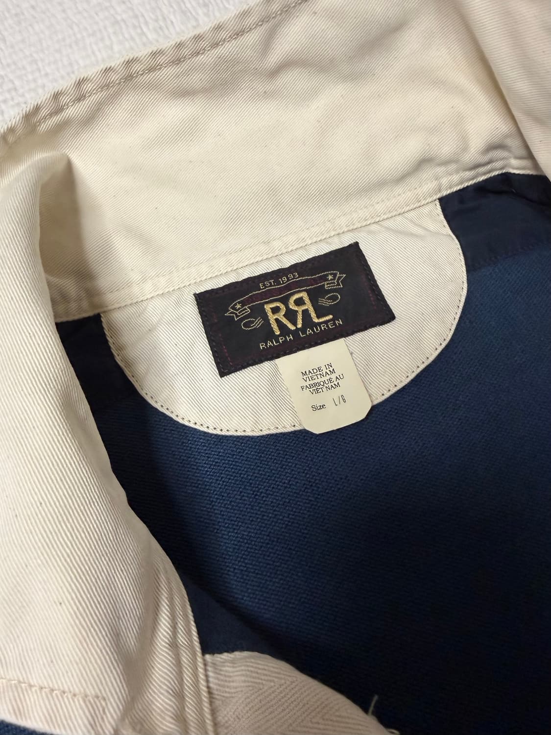 RRL / 스트라이프 저지 럭비 티셔츠 / L 상품이미지3