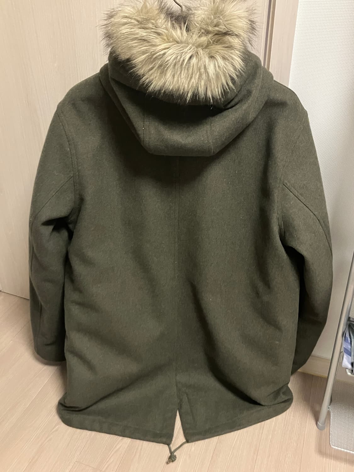 (L) 프레드페리 피쉬테일 야상 코트 개파카 m65 상품이미지2