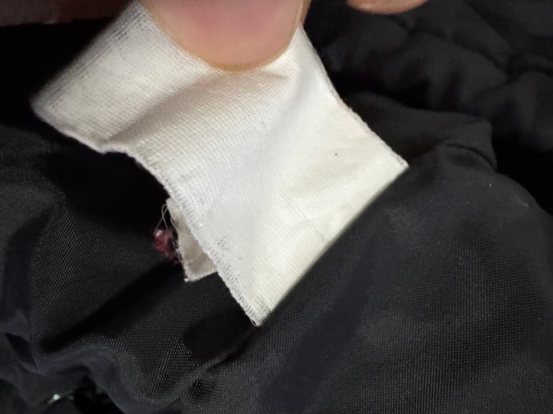 여성 노스페이스 바람막이 경량 패딩 자켓 S 상품이미지5