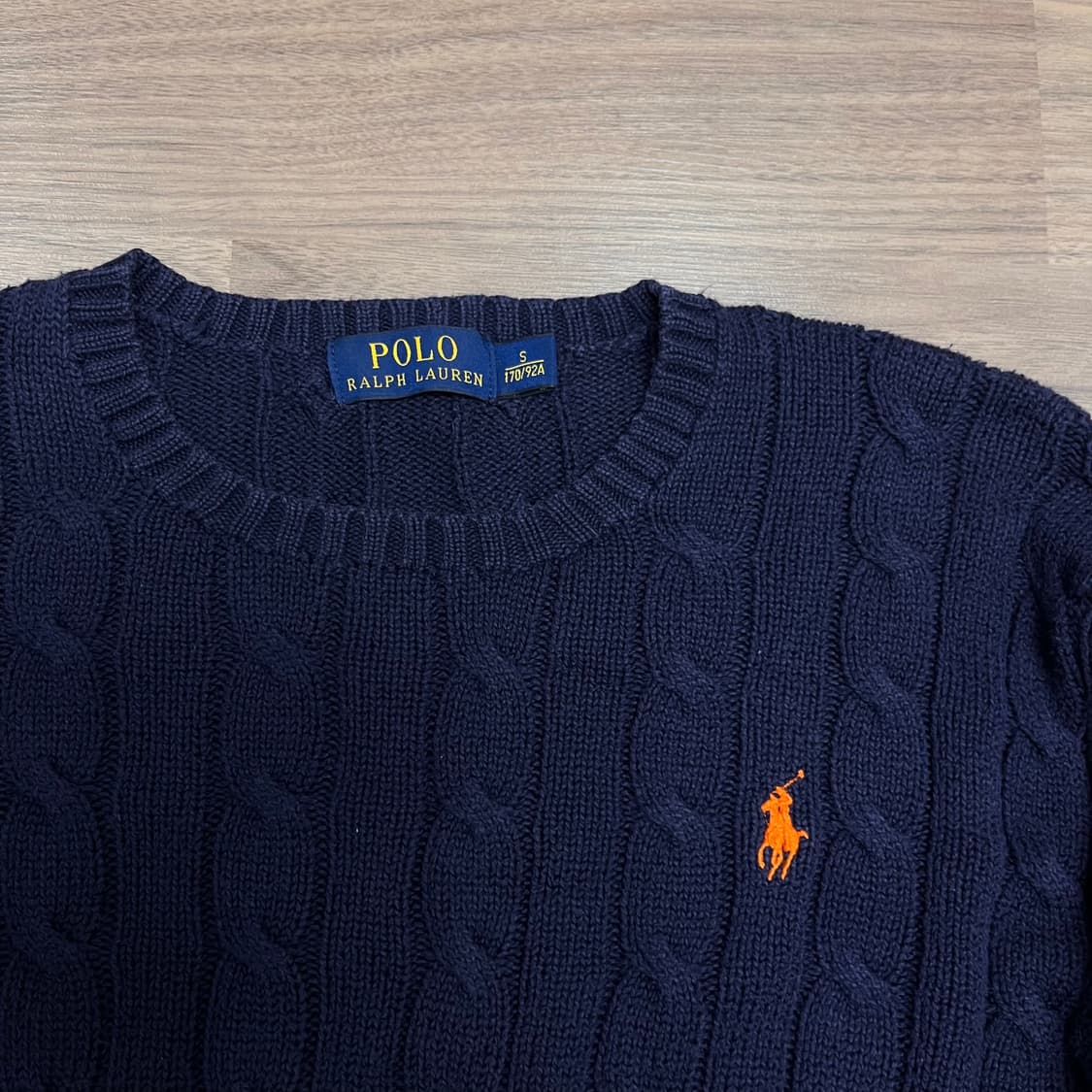 95 폴로랄프로렌 꽈배기 코튼니트 상품이미지2