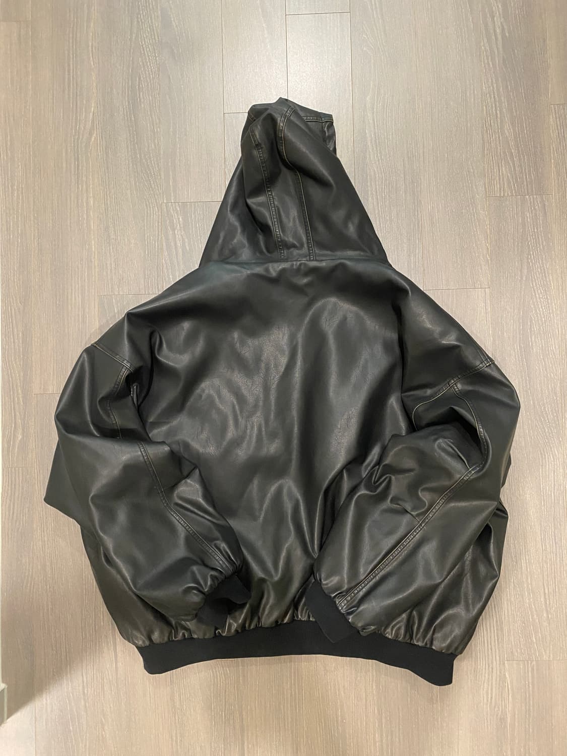 가죽후드자켓 상품이미지2