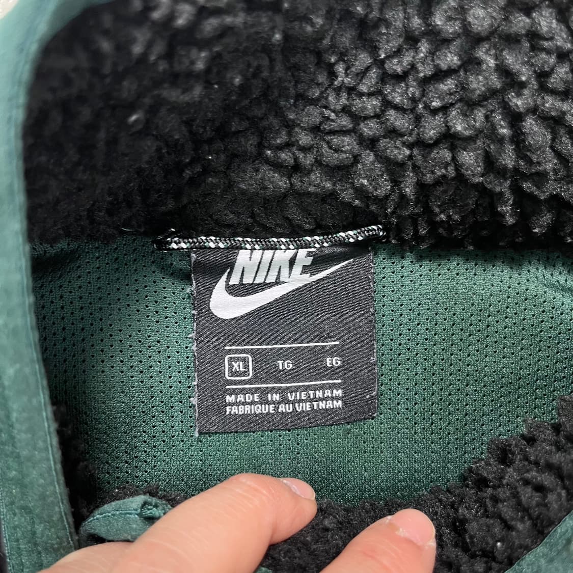 100 나이키 신형 누빔 양털 후리스 조끼자켓 상품이미지3