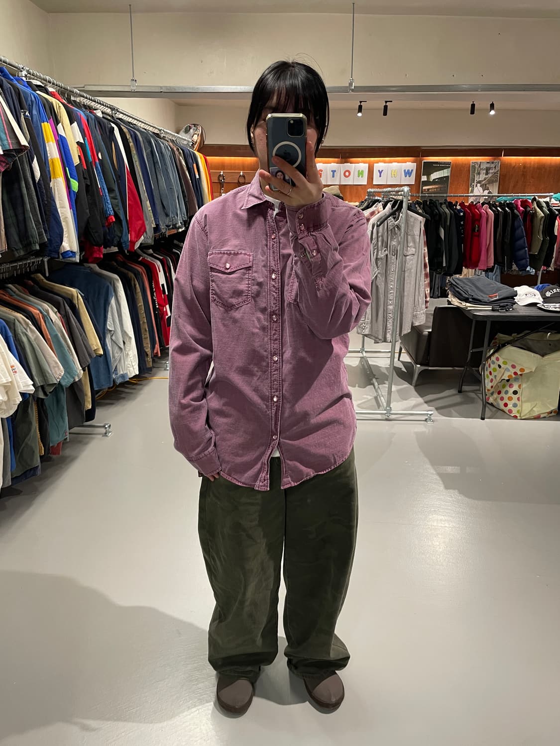 빈티지 워크 셔츠   상품이미지3