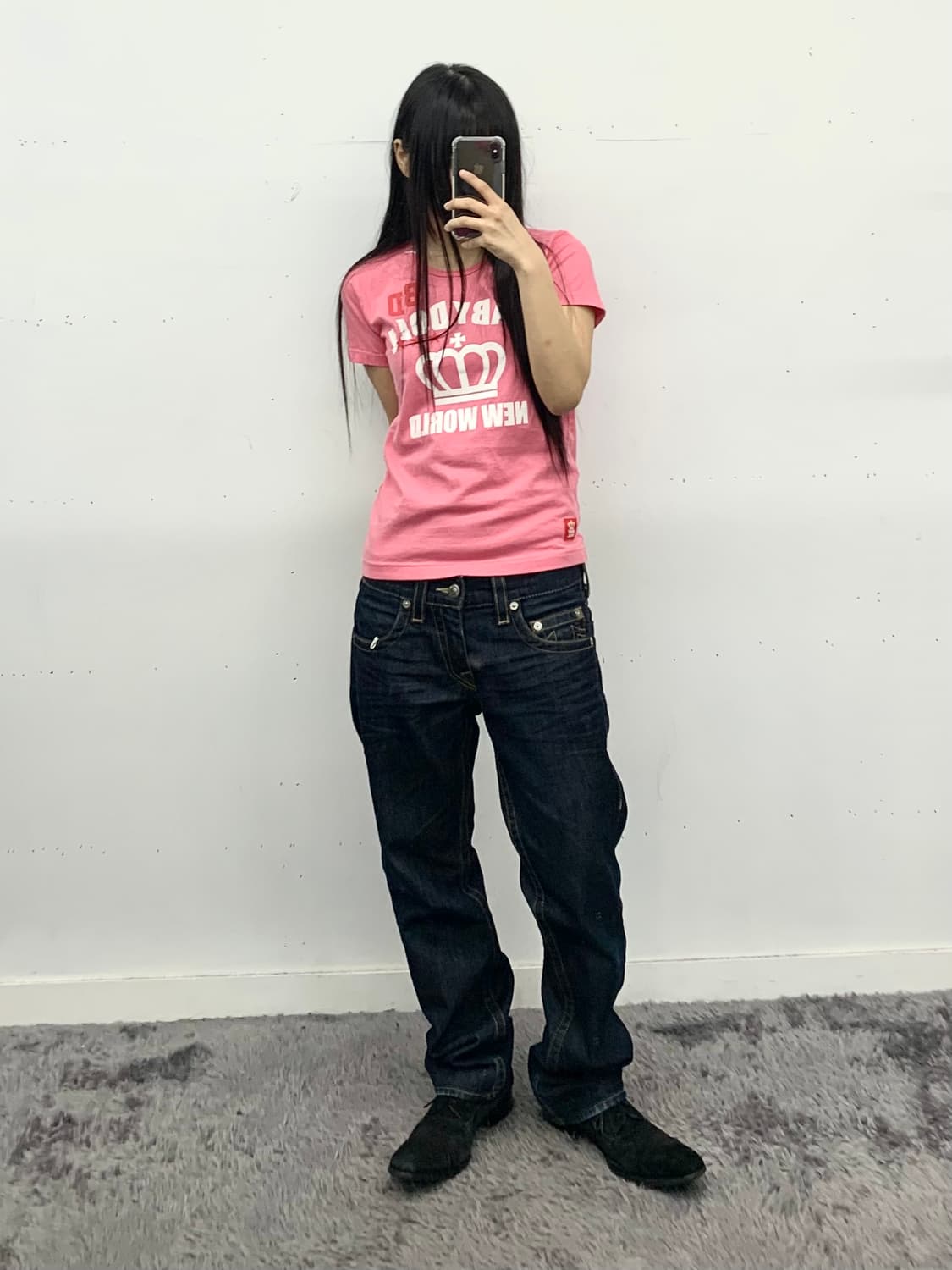 Baby doll 핑크 반팔티 상품이미지2