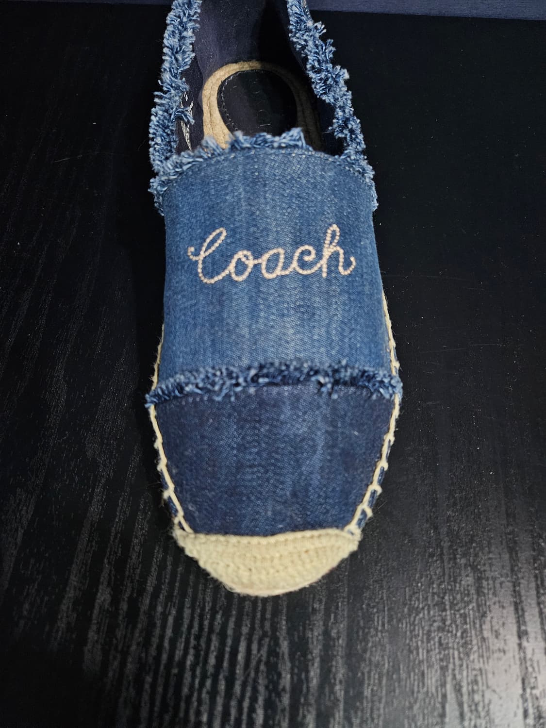 코치 에스파듀 블루 남성 발볼없는 260 슬립온  상품이미지5