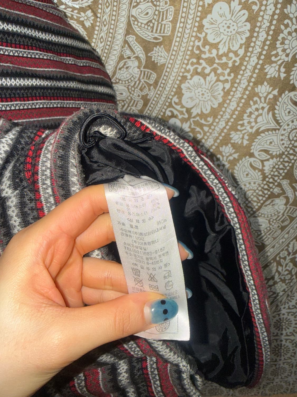 Ugiz 빈티지 에스닉 패딩조끼  상품이미지6