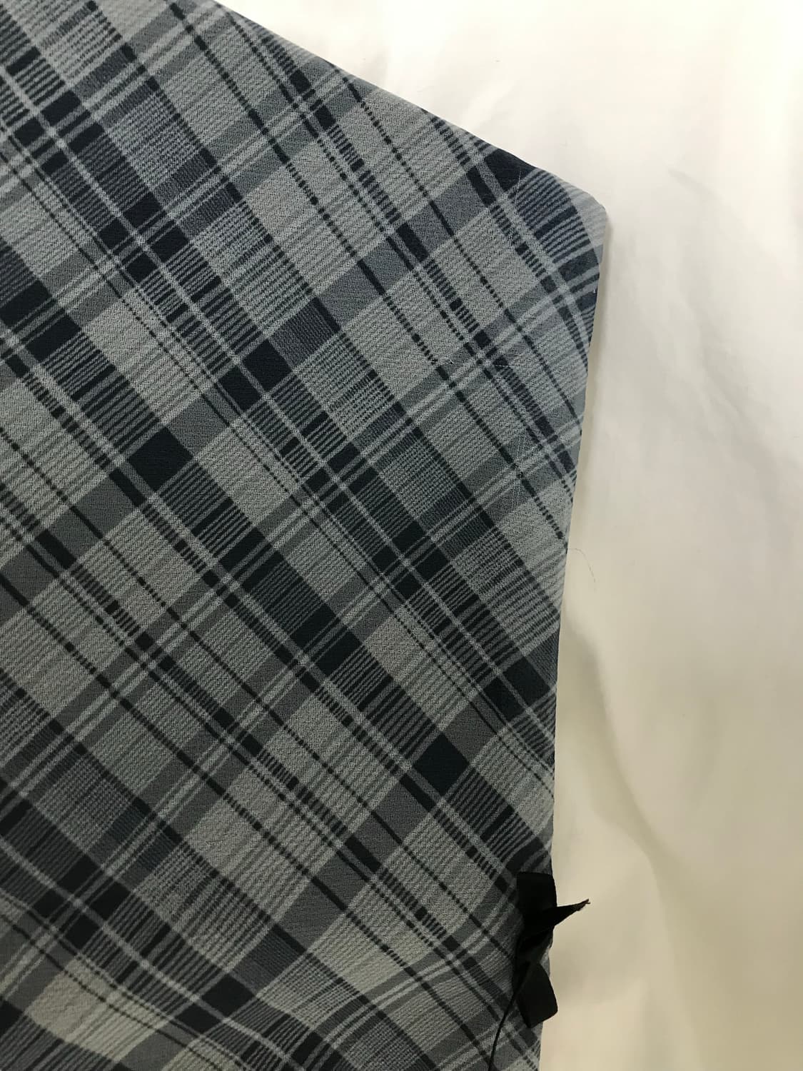 체크 미디 스커트 상품이미지2