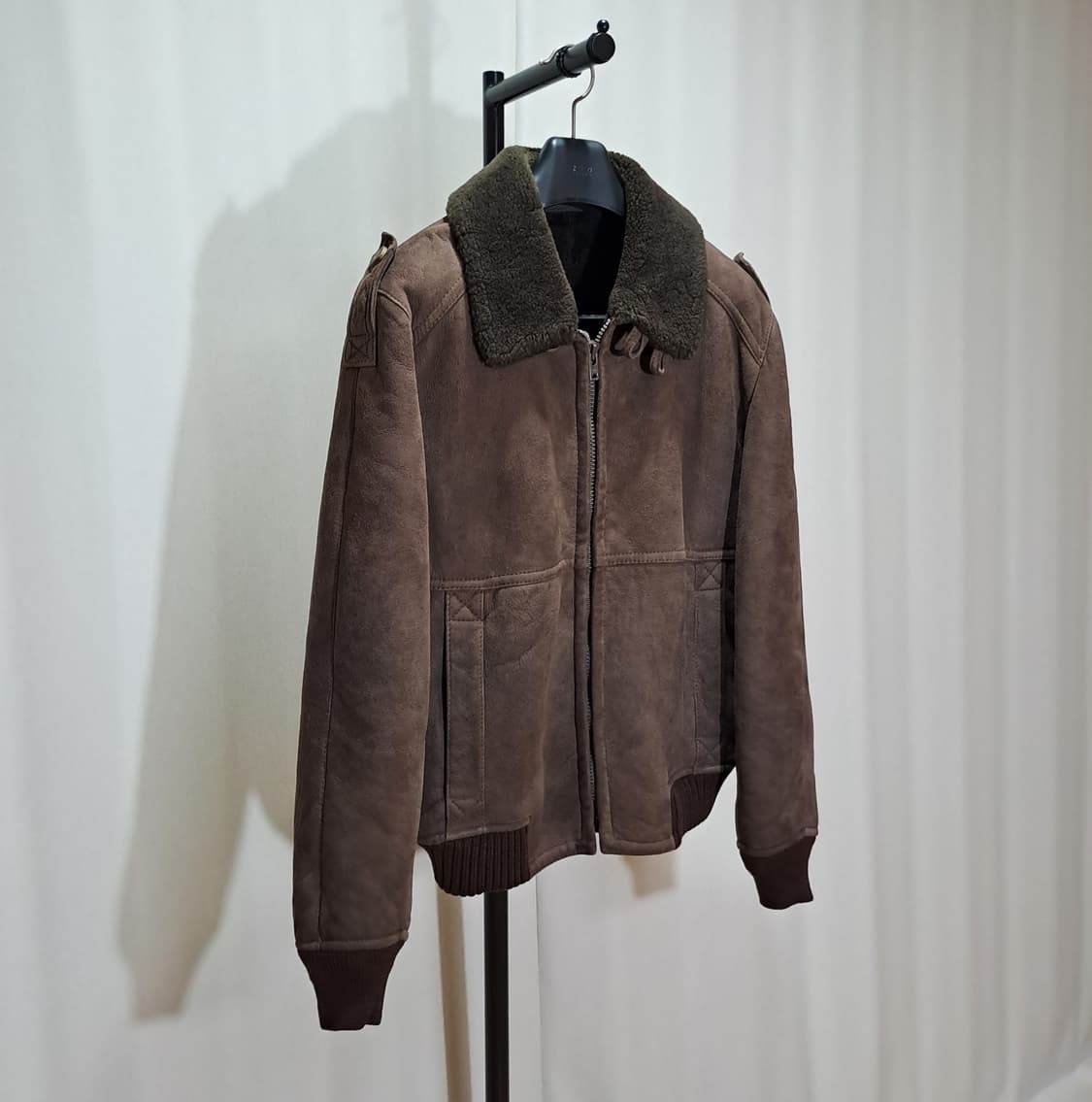 (택포) MADE IN USA 시어링 양가죽 양털 무스탕 105 B32 상품이미지3