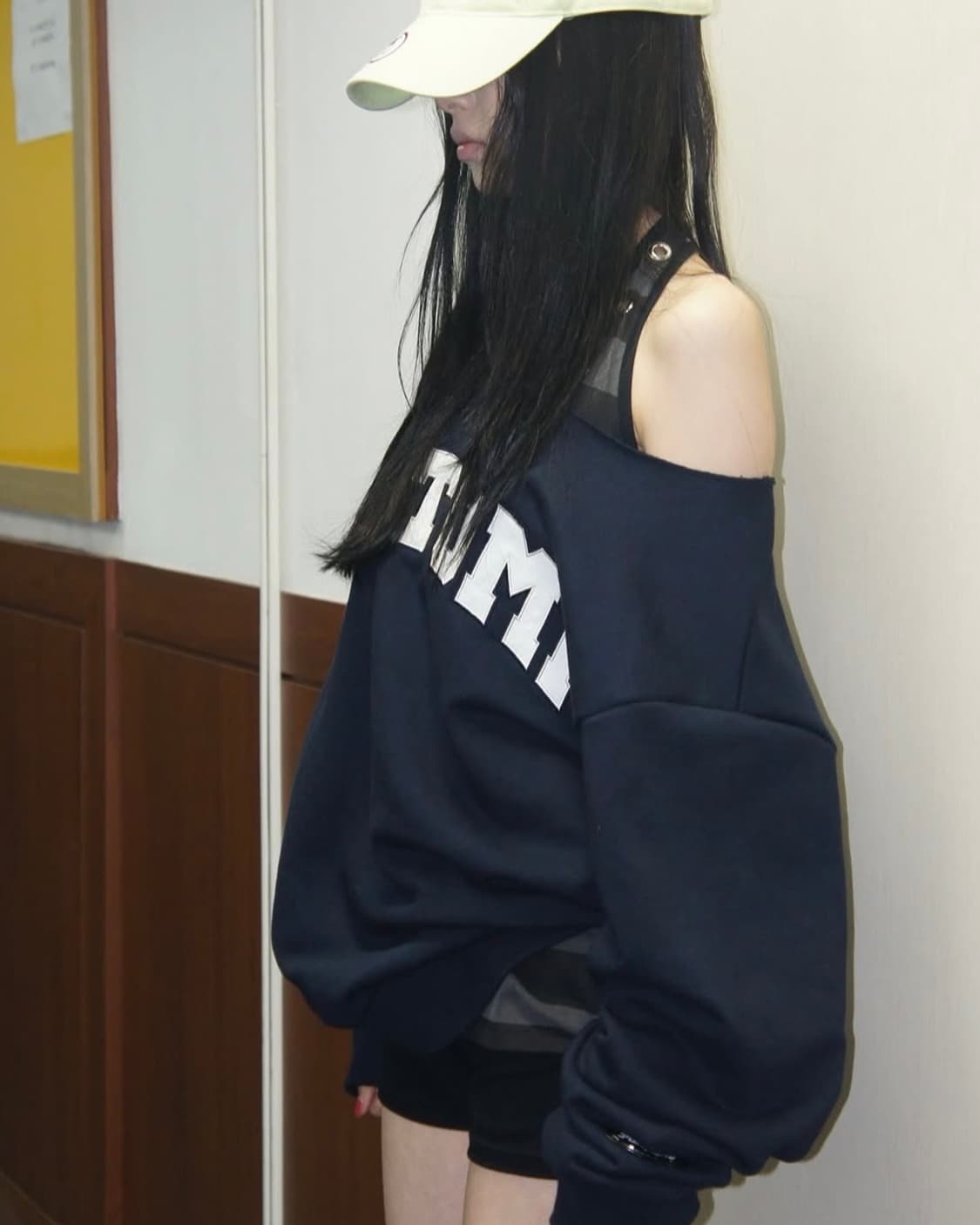 사토미라디오 One-shoulder patchwork MTM(n) 상품이미지1