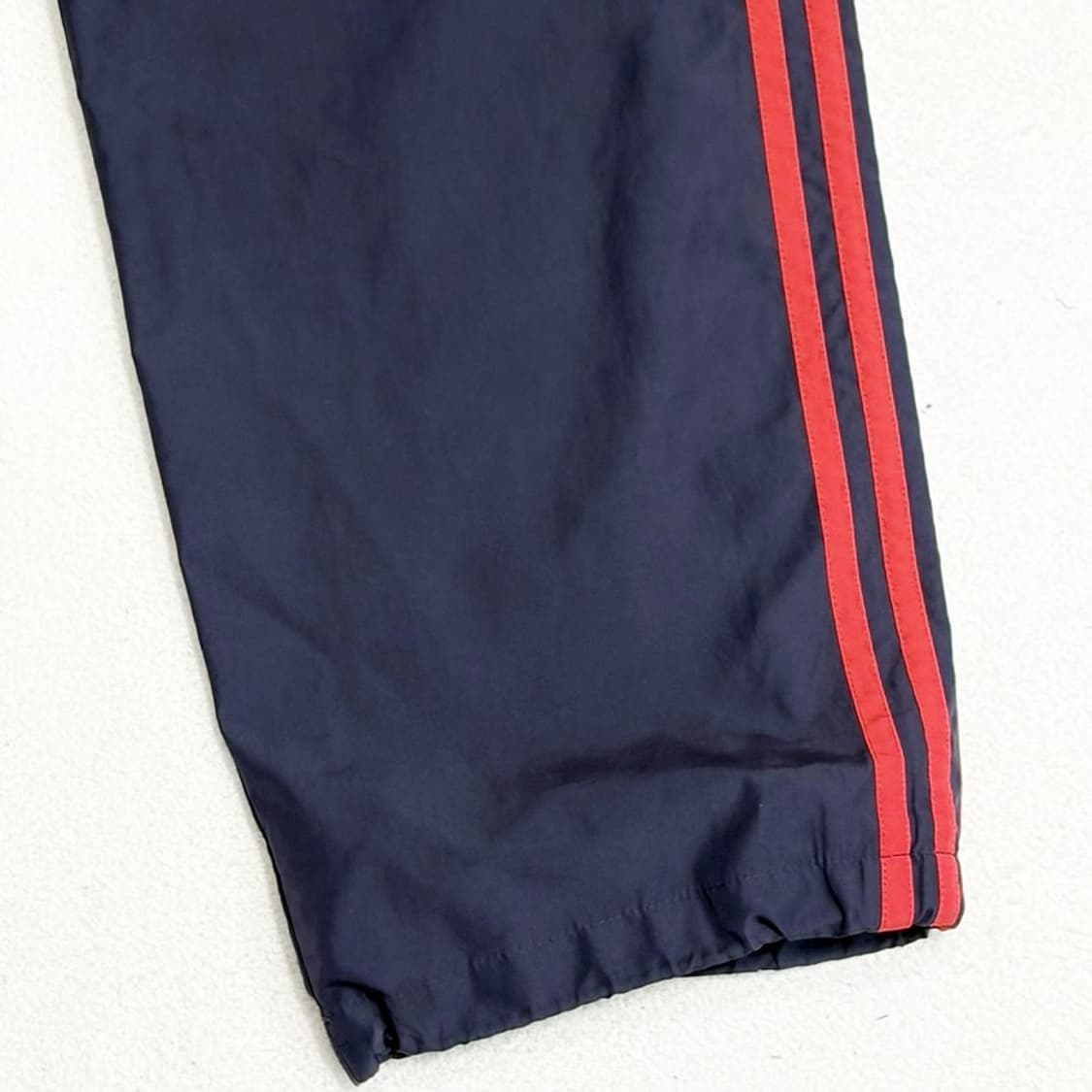 ADIDAS 네이비레드 와이드 트랙팬츠 S 상품이미지2