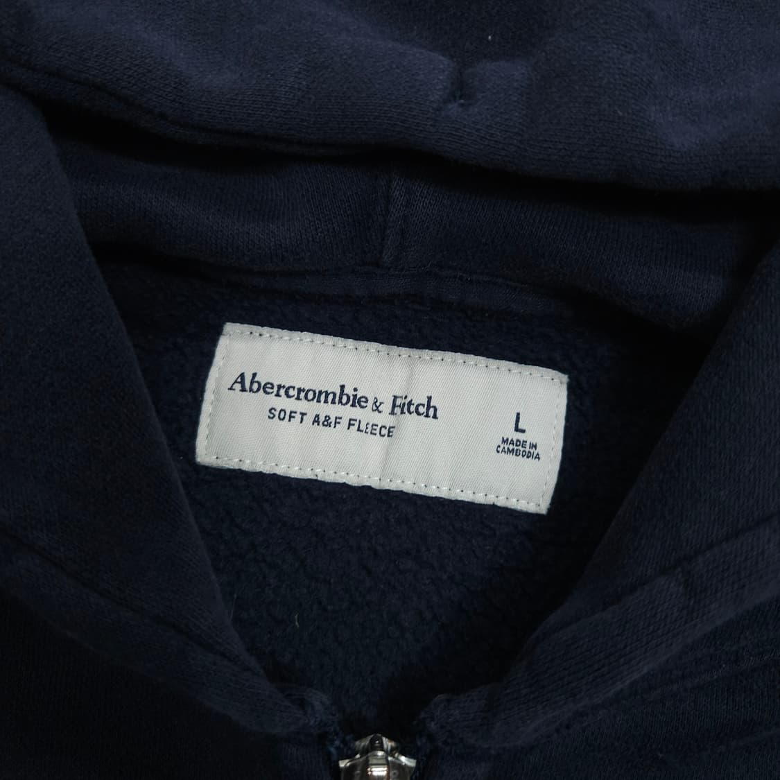 아베크롬비 후드 집업 L 상품이미지3