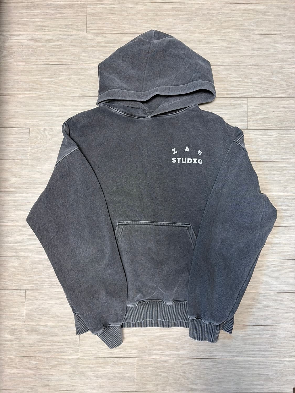 IAB Studio Pigment Hoodie Black 상품이미지1